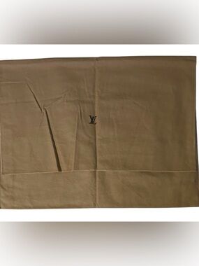 Louis Vuitton Brown Dust Bag with LV Monogram